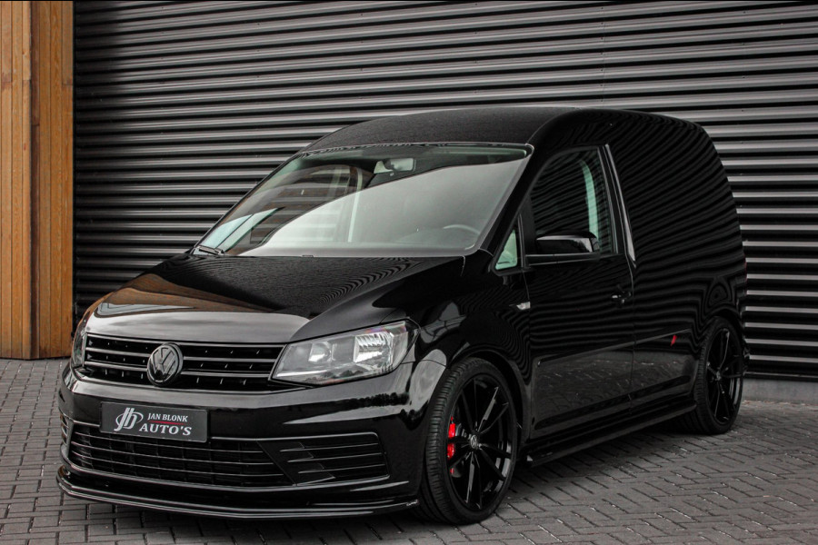Volkswagen Caddy 2.0 TDI 185PK JB-EDITION / FULL BLACK / SCHROEFSET / LEDEREN BEKLEDING / NIEUWSTAAT / ELEK-PAKKET / AIRCO / APPLE