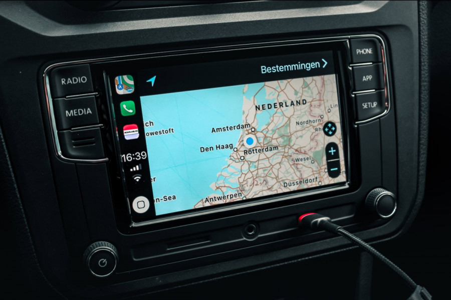 Volkswagen Caddy 2.0 TDI 185PK JB-EDITION / FULL BLACK / SCHROEFSET / LEDEREN BEKLEDING / NIEUWSTAAT / ELEK-PAKKET / AIRCO / APPLE