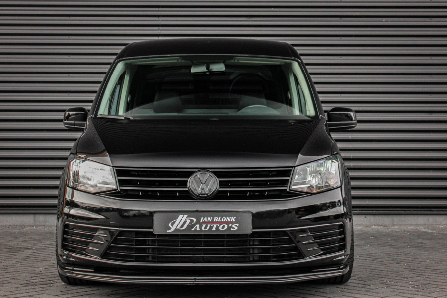Volkswagen Caddy 2.0 TDI 185PK JB-EDITION / FULL BLACK / SCHROEFSET / LEDEREN BEKLEDING / NIEUWSTAAT / ELEK-PAKKET / AIRCO / APPLE