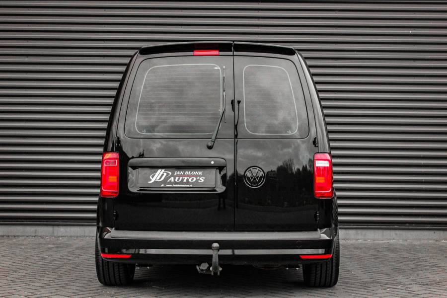 Volkswagen Caddy 2.0 TDI 185PK JB-EDITION / FULL BLACK / SCHROEFSET / LEDEREN BEKLEDING / NIEUWSTAAT / ELEK-PAKKET / AIRCO / APPLE