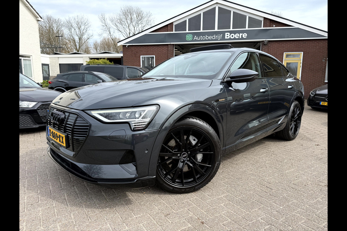 Audi e-tron Sportback 50 quattro edition Black SOH 91%,  21''Lmv, Panoramadak Camera, App Connect