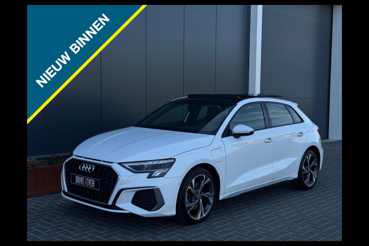 Audi A3 Sportback 40 TFSI e 3x S Line FULL PANO NAVI CAMERA LEDER LED SPORTVELGEN