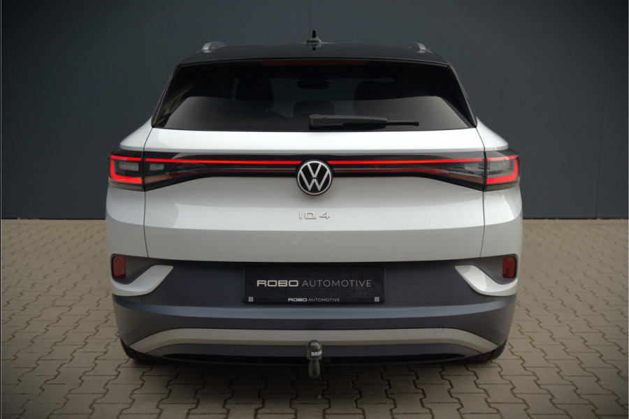 Volkswagen ID.4 First 77 kWh | Stoelverwarming | Stuurverwarming | Trekhaak | Adaptive Cruise Control | Navigatie | Apple Carplay | Keyless | Camera | Parkeersensoren | NAP | BTW | Dealer Onderhouden