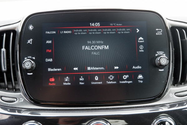 Fiat 500 1.0 Hybr. Rockstar / INCL. 12 mnd BOVAG / NAVI