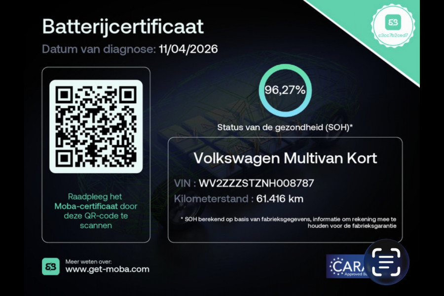 Volkswagen Multivan 1.4 eHybrid Energetic 6P PANO/NAVI/H-KARDON/V-COCKPIT/DAB/CARPLAY/SFEERVERLICHTING/TREKH///