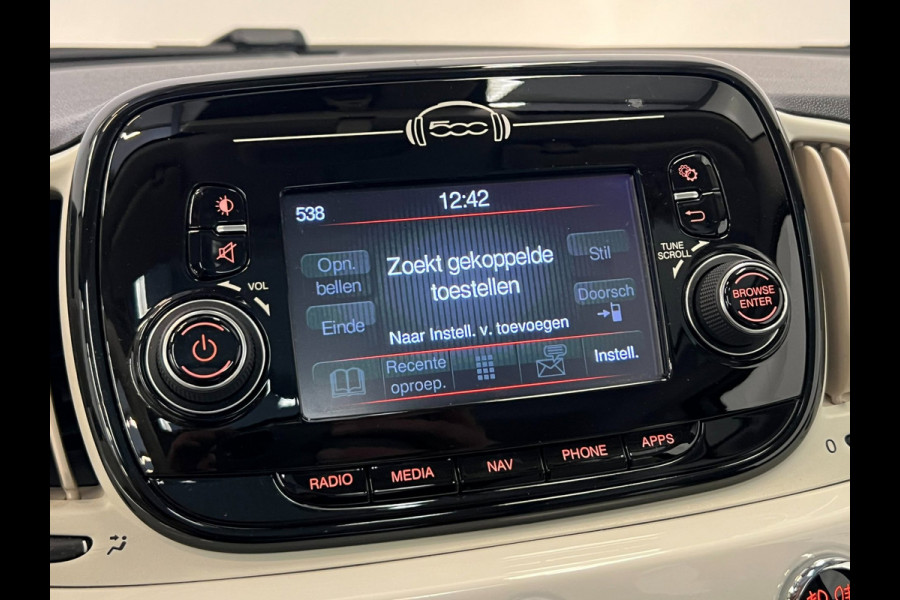 Fiat 500 0.9 TwinAir Turbo Collezione / Pano / NL-auto / 16" LM