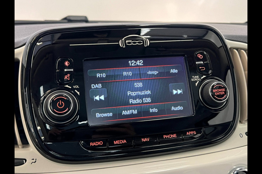 Fiat 500 0.9 TwinAir Turbo Collezione / Pano / NL-auto / 16" LM