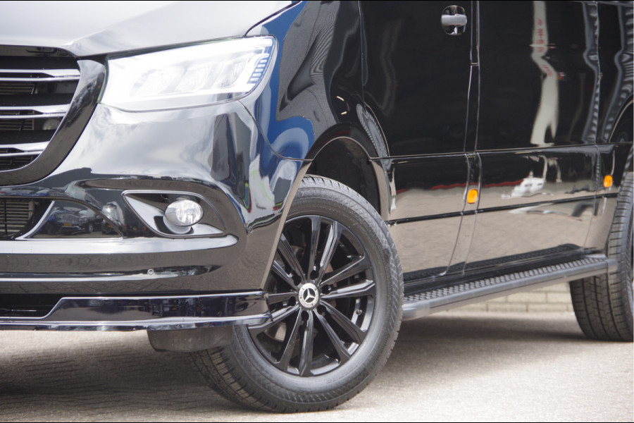 Mercedes-Benz Sprinter 319 3.0 CDI V6 L2H1 AUT. LED, 360 CAMERA, ADAPT. CRUISE, MBUX 10'', LEDER, NAVI, CLIMA, VOORRUIT VERWARMING, STOELVERWARMING