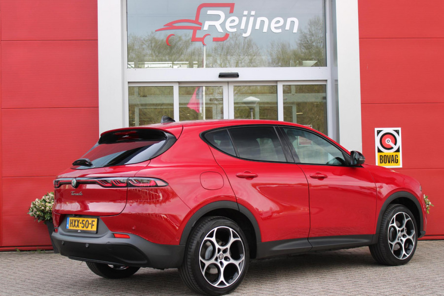 Alfa Romeo Tonale 1.3T PHEV 280pk Edizione Business | HARMAN/KARDON PREMIUM AUDIO | PREMIUM PACK: LEDEREN BEKLEDING/GEVENTILEERDE VOORSTOELEN/4-VOUDIG ELEKTRISCH VERSTELBARE LENDESTEUN VOORSTOELEN | WINTERPACK: STOEL/STUUR VERWARMING | TECHNOLOGY PACK: PARKEERWAARSCHUWING VOOR EN ACHTER/360° CAMERA/AUTOMATISCH INPARKEREN/ AUTONOMOUS DRIVING LEVEL 2: ADAPTIVE CRUISE CONTROL/LANE CENTERING ASSIST/TRAFFIC JAM ASSIST DODEHOEK DETECTIE AUTOMATISCH DIMMENDE BUITENSPIEGELS | DRAADLOZE TELEFOONLADER | FULL LED MATRIX KOPLAMPEN | DUAL STAGE VALVE: ACTIEVE DEMPING | KEYLESS ENTRY/START | 1MM 19''