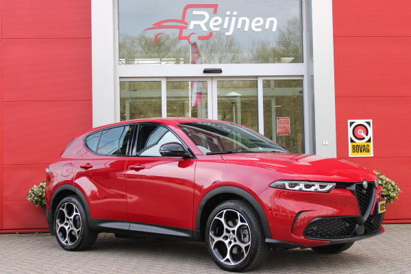 Alfa Romeo Tonale 1.3T PHEV 280pk Edizione Business | HARMAN/KARDON PREMIUM AUDIO | PREMIUM PACK: LEDEREN BEKLEDING/GEVENTILEERDE VOORSTOELEN/4-VOUDIG ELEKTRISCH VERSTELBARE LENDESTEUN VOORSTOELEN | WINTERPACK: STOEL/STUUR VERWARMING | TECHNOLOGY PACK: PARKEERWAARSCHUWING VOOR EN ACHTER/360° CAMERA/AUTOMATISCH INPARKEREN/ AUTONOMOUS DRIVING LEVEL 2: ADAPTIVE CRUISE CONTROL/LANE CENTERING ASSIST/TRAFFIC JAM ASSIST DODEHOEK DETECTIE AUTOMATISCH DIMMENDE BUITENSPIEGELS | DRAADLOZE TELEFOONLADER | FULL LED MATRIX KOPLAMPEN | DUAL STAGE VALVE: ACTIEVE DEMPING | KEYLESS ENTRY/START | 1MM 19''