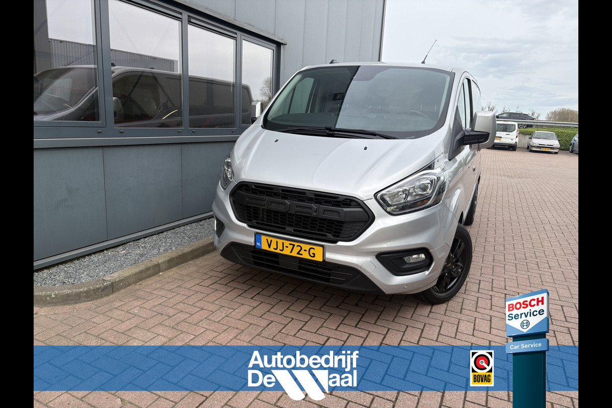 Ford Transit Custom 2.0 TDCi EURO6 130pk Automaat Trend Raptor L1H1 300 17INCH/2XSCHUIFDEUR/AIRCO/CRUISE/PDC/VERW.VOORRUIT/SORTIMO
