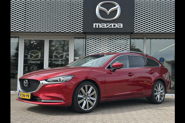 Mazda 6 Sportbreak 2.0 SkyActiv-G 165 Exclusive-Line | LEDEREN STOELEN | STOEL VENTILATIE | 360 CAMERA |