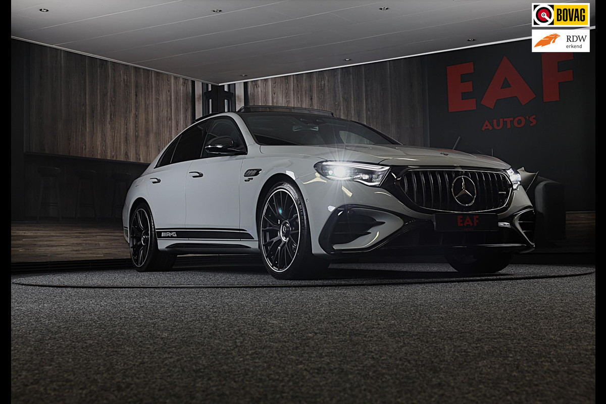 Mercedes-Benz E-Klasse AMG 53 4MATIC+ Edition 1 / Hyperscreen / Performance Zetels / Head Up / 360 Camera / Memory / Open Panorama