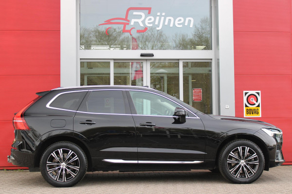 Volvo XC60 2.0 T6 340PK PHEV AWD INSCRIPTION EXCLUSIVE | PANORAMA SCHUIF/KANTEL DAK | LEDEREN BEKLEDING "MORITZ" MET COMFORT STOELEN | HARMAN KARDON AUDIO SYSTEEM | ELEKTRISCH WEGKLAPBARE TREKHAAK | ACHTERUITRIJ CAMERA | PARKEERSENSOREN VOOR + ACHTER | 19" "5-MULTISPAAKS BLACK DIAMONT CUT INSCRIPTION | NAVIGATIESYSTEEM OP BASIS VAN GOOGLE MAPS | APPLE CARPLAY/ANDROID AUTO | KEYLESS ENTRY/START | STANDVERWARMING | ELEKTRISCH BEDIENBARE ACHTERKLEP | INTELLSAFE ASSIST (O.A. ADAPTIVE CRUISE CONTROL MET PILOT ASSIST) | ELEKTRISCH VERSTELBARE BESTUURDERSSTOEL MET GEHEUGENFUNCTIE EN ZIT