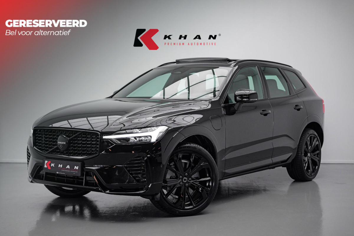 Volvo XC60 2.0 T6 Plug-in hybrid AWD Ultra Black Edition |Pano|H&K|360cam|Memory|