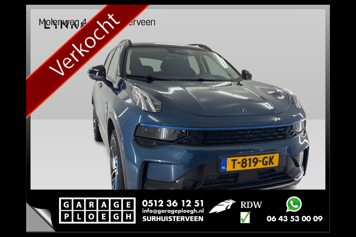Lynk & Co 01 1.5 PHEV 262PK Adapt.Cruise 360° Cam Carplay Plug-in Stoelverw Vol opties!