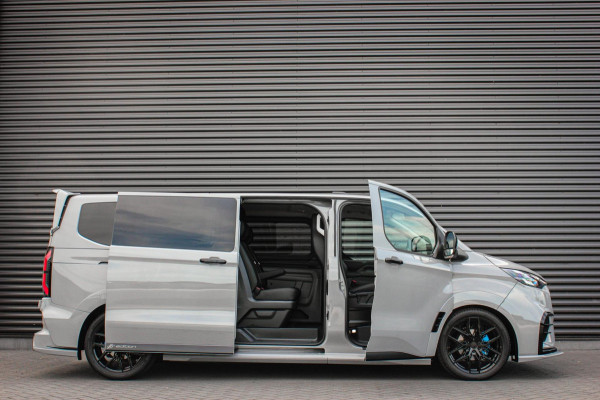 Ford Transit Custom 320 2.0 TDCI L2H1 MSRT DC DUBBEL CABINE MEGA LAGE BIJTELLING / KUIPSTOELEN / DIRECT RIJDEN / NAVIGATIE /GREY