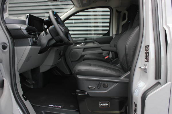 Ford Transit Custom 320 2.0 TDCI L2H1 MSRT DC DUBBEL CABINE MEGA LAGE BIJTELLING / KUIPSTOELEN / DIRECT RIJDEN / NAVIGATIE /GREY
