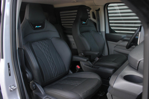 Ford Transit Custom 320 2.0 TDCI L2H1 MSRT DC DUBBEL CABINE MEGA LAGE BIJTELLING / KUIPSTOELEN / DIRECT RIJDEN / NAVIGATIE /GREY