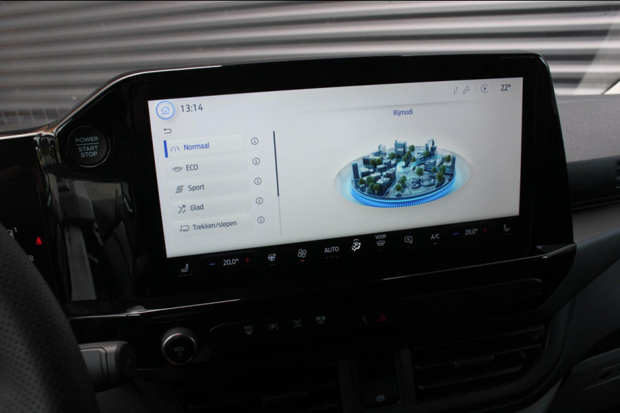 Ford Transit Custom 320 2.0 TDCI L2H1 MSRT DC DUBBEL CABINE MEGA LAGE BIJTELLING / KUIPSTOELEN / DIRECT RIJDEN / NAVIGATIE /GREY