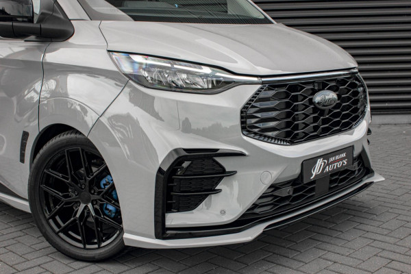 Ford Transit Custom 320 2.0 TDCI L2H1 MSRT DC DUBBEL CABINE MEGA LAGE BIJTELLING / KUIPSTOELEN / DIRECT RIJDEN / NAVIGATIE /GREY