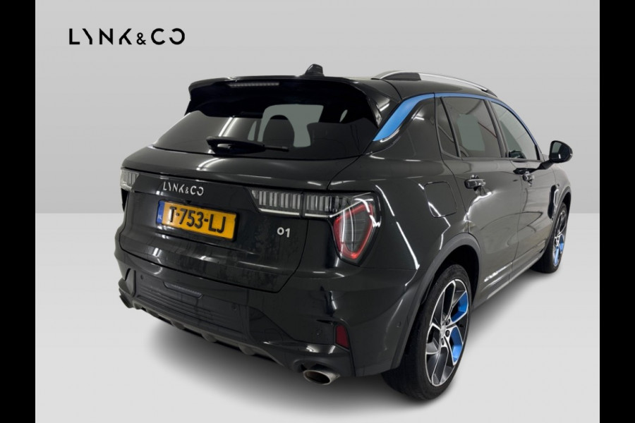 Lynk & Co 01 1.5 PHEV 262PK Adapt.Cruise ZwarteHemel 360° Cam Carplay Plug-in Stoelverw Vol opties!