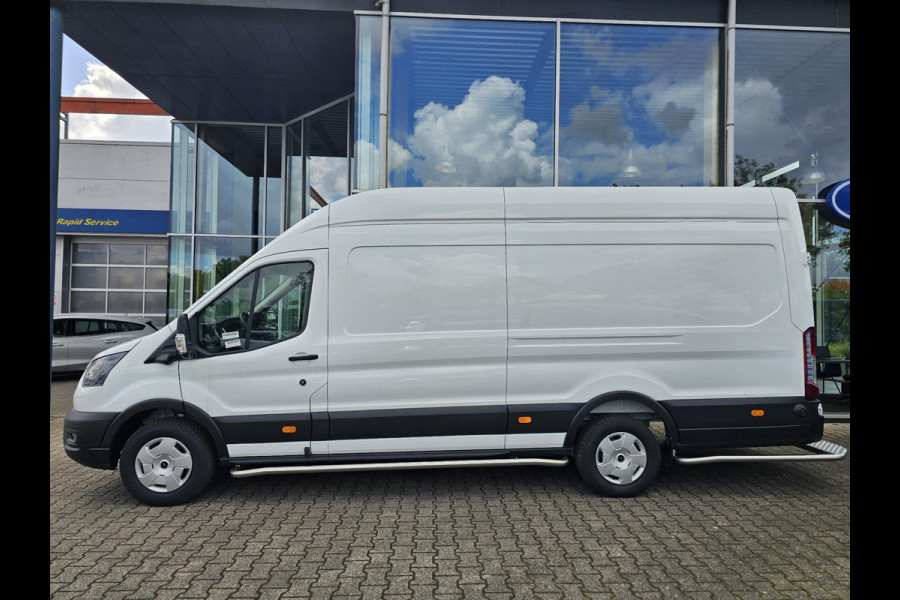 Ford E-Transit Bestelauto 350 L4 Trend 184pk Elektrisch |162 | Ford Voorraad | PRIJS o.b.v. SUBCONTRACTOR | Volledige inrichting | Side bars | Doorloopfunctie cabine | Subco |