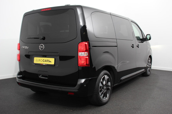 Opel Vivaro-e Combi Zafira L2H1 75 kWh 8 persoons ! Navigatie Airco Dab Camera 360 Cruise control Dab Lichtmetalen velgen Stoelverwarming