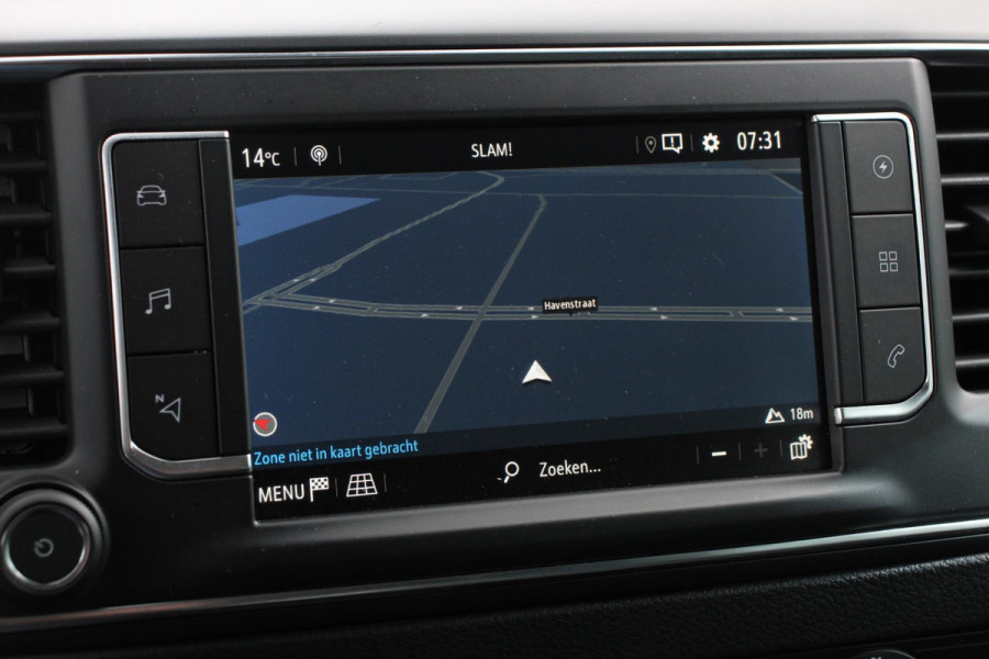 Opel Vivaro-e Combi Zafira L2H1 75 kWh 8 persoons ! Navigatie Airco Dab Camera 360 Cruise control Dab Lichtmetalen velgen Stoelverwarming