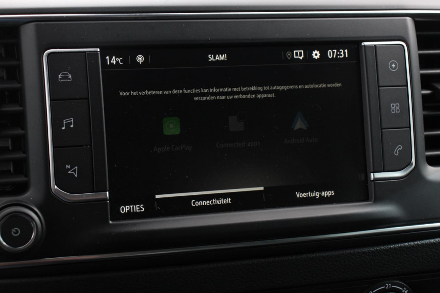 Opel Vivaro-e Combi Zafira L2H1 75 kWh 8 persoons ! Navigatie Airco Dab Camera 360 Cruise control Dab Lichtmetalen velgen Stoelverwarming