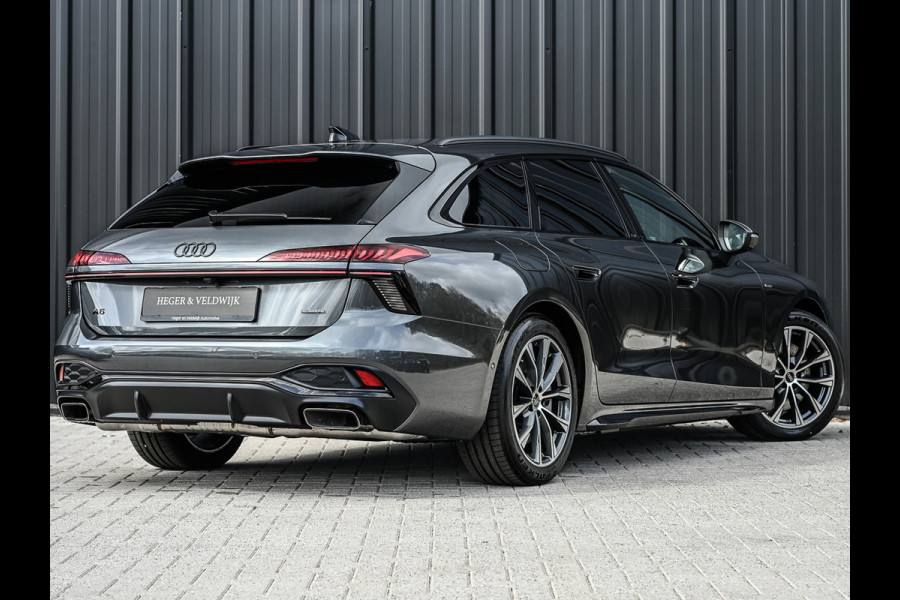 Audi A6 Avant 2.0 e-hybrid Quattro S-Line | Memory Seats | Achteras besturing | 360 Camera | Adaptive cruise | Trekhaak wegklapbaar