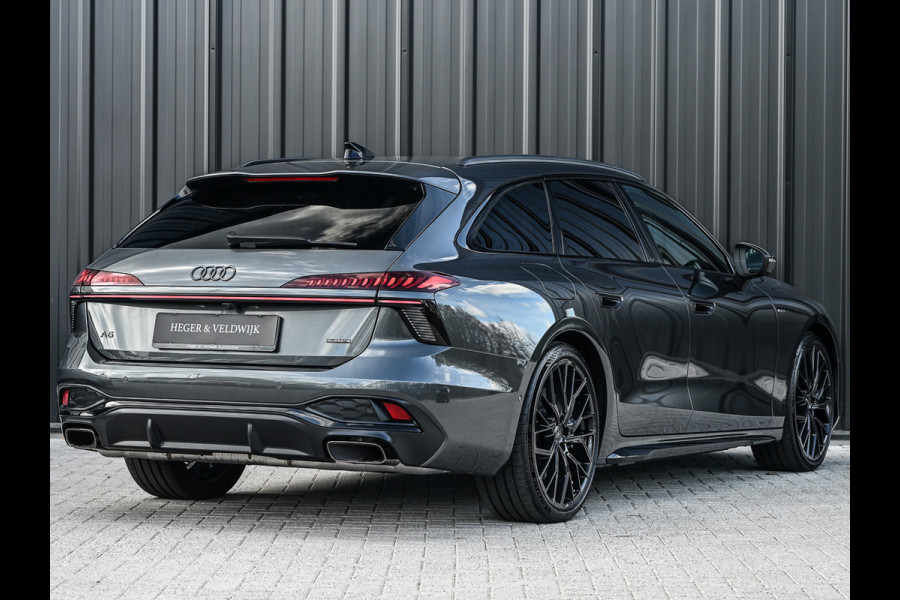 Audi A6 Avant 2.0 e-hybrid Quattro S-Line | Memory S-Seats | Achteras besturing | 21inch. wheels | 360 Camera | Adaptive cruise