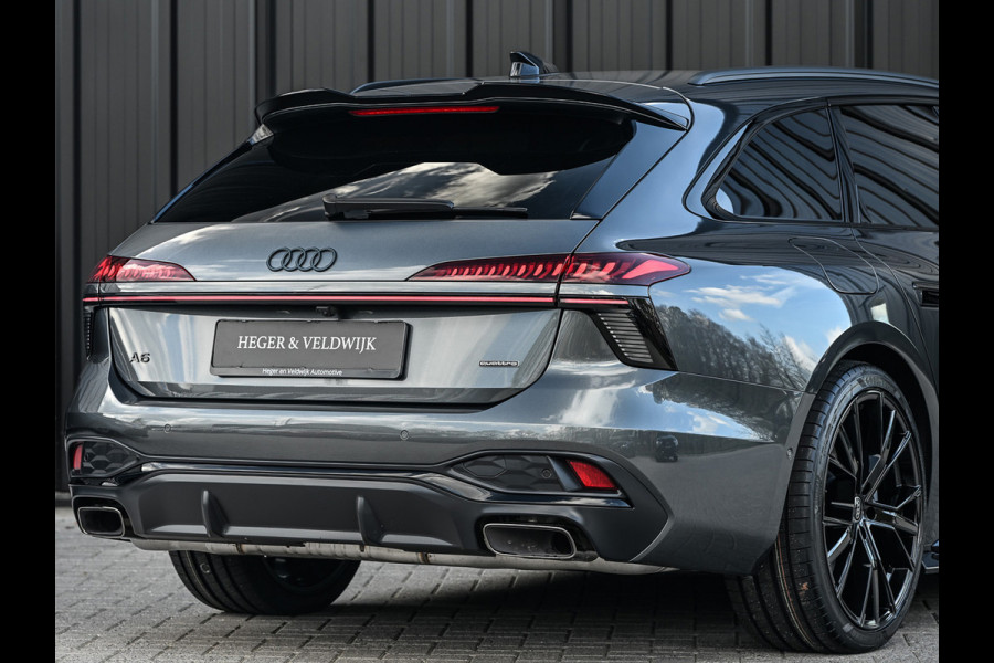 Audi A6 Avant 2.0 e-hybrid Quattro S-Line | Memory Seats | Achteras besturing | Stylingkit | 360 Camera | Adaptive cruise