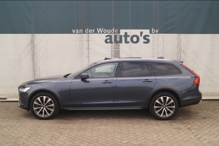 Volvo V90 Cross Country 2.0 B5 250pk AWD Pro -PANO-LEER-CAM-ECC-NAVI-
