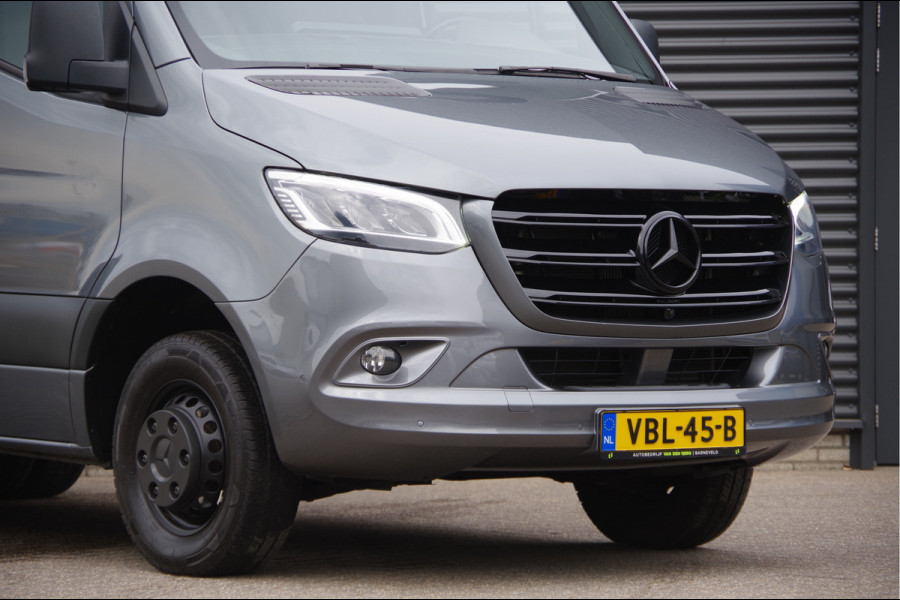 Mercedes-Benz Sprinter 519 3.0 CDI V6 L2H1 N1, AUT. LED, LEDER, DUBBELLUCHT, STOELVERWARMING, ELEKTR. SCHUIFDEUR, MBUX 10'', CAMERA, NAVI, CRUISE, CLIM