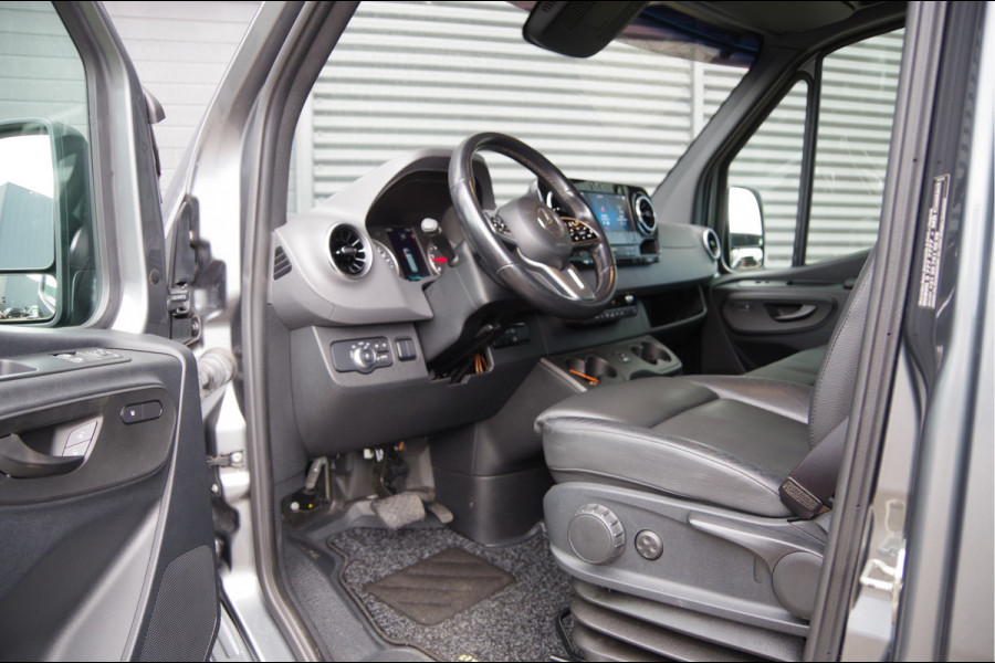 Mercedes-Benz Sprinter 519 3.0 CDI V6 L2H1 N1, AUT. LED, LEDER, DUBBELLUCHT, STOELVERWARMING, ELEKTR. SCHUIFDEUR, MBUX 10'', CAMERA, NAVI, CRUISE, CLIM