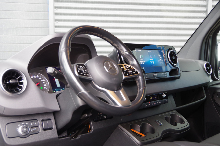 Mercedes-Benz Sprinter 519 3.0 CDI V6 L2H1 N1, AUT. LED, LEDER, DUBBELLUCHT, STOELVERWARMING, ELEKTR. SCHUIFDEUR, MBUX 10'', CAMERA, NAVI, CRUISE, CLIM
