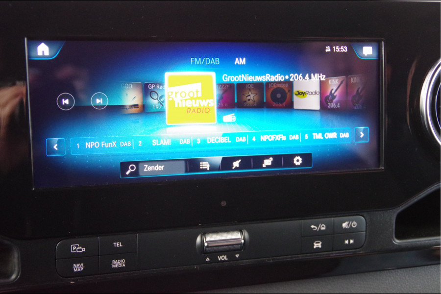 Mercedes-Benz Sprinter 519 3.0 CDI V6 L2H1 N1, AUT. LED, LEDER, DUBBELLUCHT, STOELVERWARMING, ELEKTR. SCHUIFDEUR, MBUX 10'', CAMERA, NAVI, CRUISE, CLIM