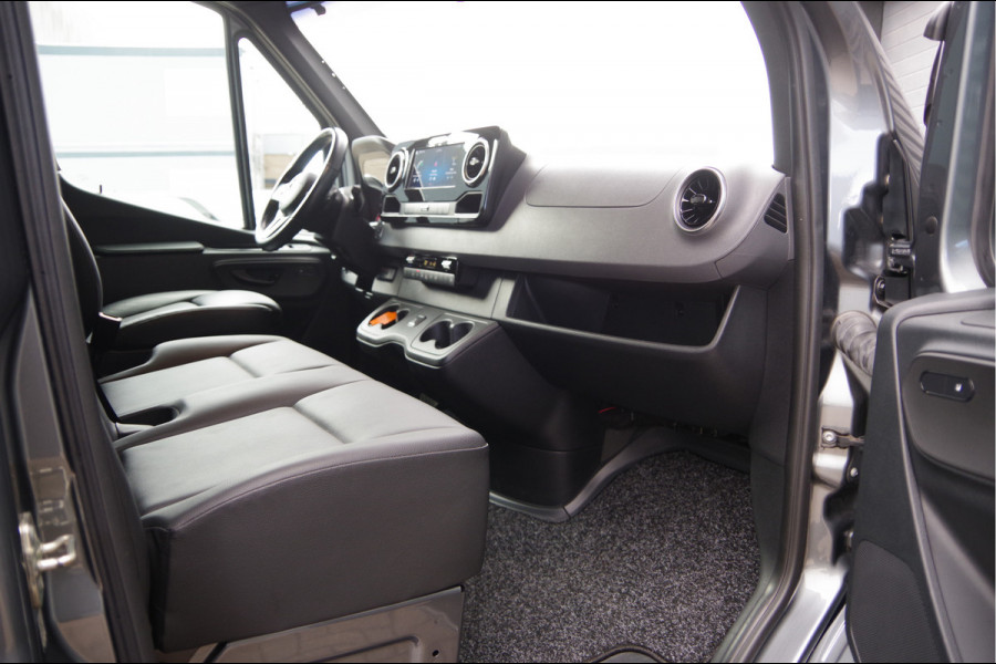 Mercedes-Benz Sprinter 519 3.0 CDI V6 L2H1 N1, AUT. LED, LEDER, DUBBELLUCHT, STOELVERWARMING, ELEKTR. SCHUIFDEUR, MBUX 10'', CAMERA, NAVI, CRUISE, CLIM