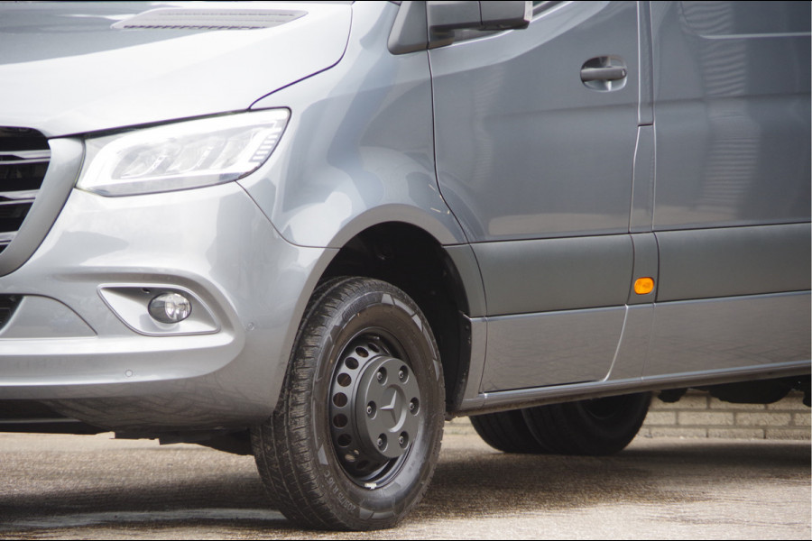 Mercedes-Benz Sprinter 519 3.0 CDI V6 L2H1 N1, AUT. LED, LEDER, DUBBELLUCHT, STOELVERWARMING, ELEKTR. SCHUIFDEUR, MBUX 10'', CAMERA, NAVI, CRUISE, CLIM