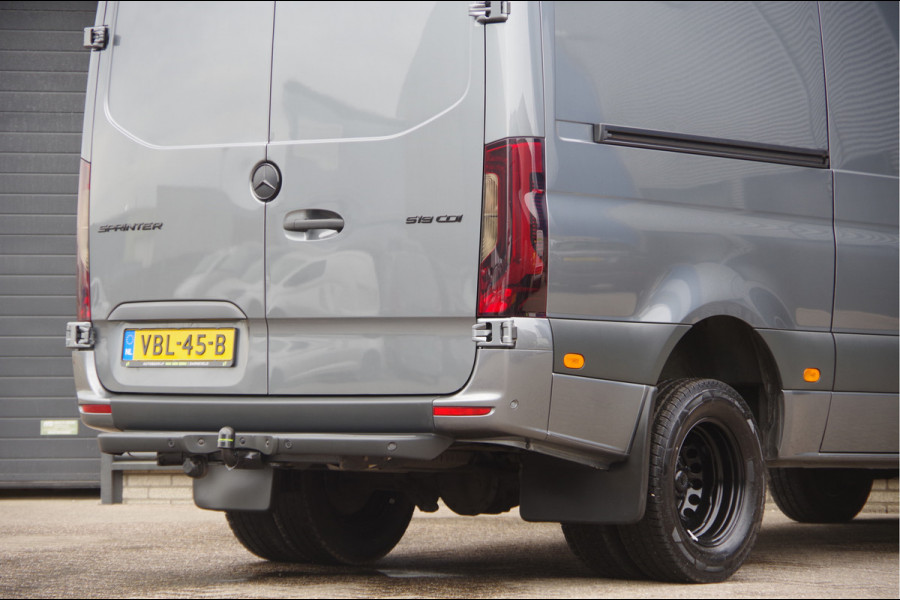 Mercedes-Benz Sprinter 519 3.0 CDI V6 L2H1 N1, AUT. LED, LEDER, DUBBELLUCHT, STOELVERWARMING, ELEKTR. SCHUIFDEUR, MBUX 10'', CAMERA, NAVI, CRUISE, CLIM