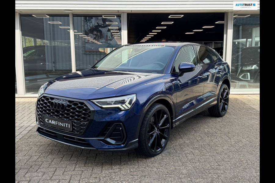 Audi Q3 Sportback 45 TFSI e Edition 245Pk |Navigatie | Camera | ACC | Climate | Leder | 21" Lichtmetaal | Led.