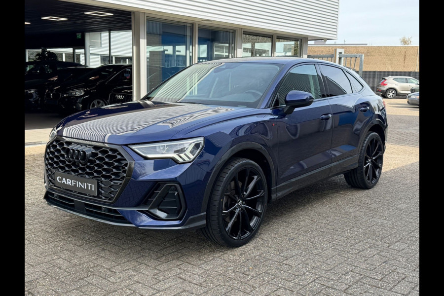 Audi Q3 Sportback 45 TFSI e Edition 245Pk |Navigatie | Camera | ACC | Climate | Leder | 21" Lichtmetaal | Led.
