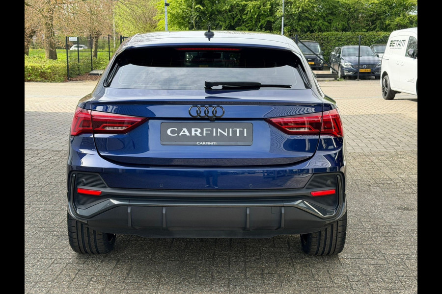 Audi Q3 Sportback 45 TFSI e Edition 245Pk |Navigatie | Camera | ACC | Climate | Leder | 21" Lichtmetaal | Led.