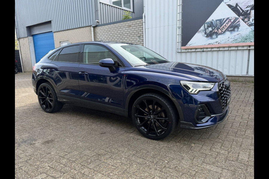 Audi Q3 Sportback 45 TFSI e Edition 245Pk |Navigatie | Camera | ACC | Climate | Leder | 21" Lichtmetaal | Led.