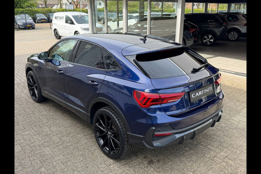 Audi Q3 Sportback 45 TFSI e Edition 245Pk |Navigatie | Camera | ACC | Climate | Leder | 21" Lichtmetaal | Led.