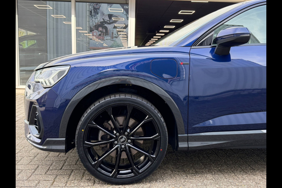 Audi Q3 Sportback 45 TFSI e Edition 245Pk |Navigatie | Camera | ACC | Climate | Leder | 21" Lichtmetaal | Led.