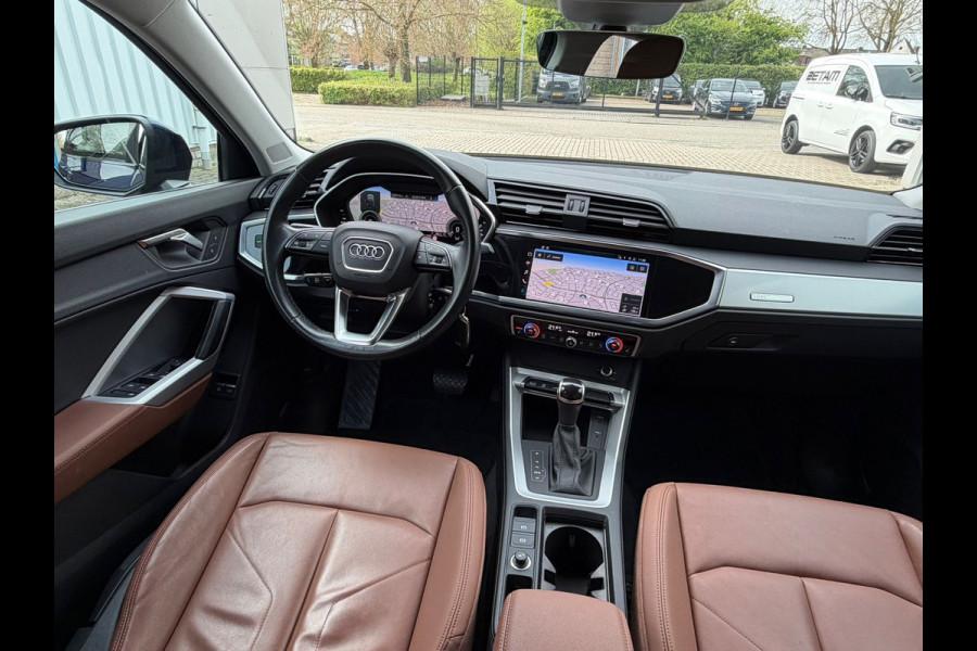 Audi Q3 Sportback 45 TFSI e Edition 245Pk |Navigatie | Camera | ACC | Climate | Leder | 21" Lichtmetaal | Led.