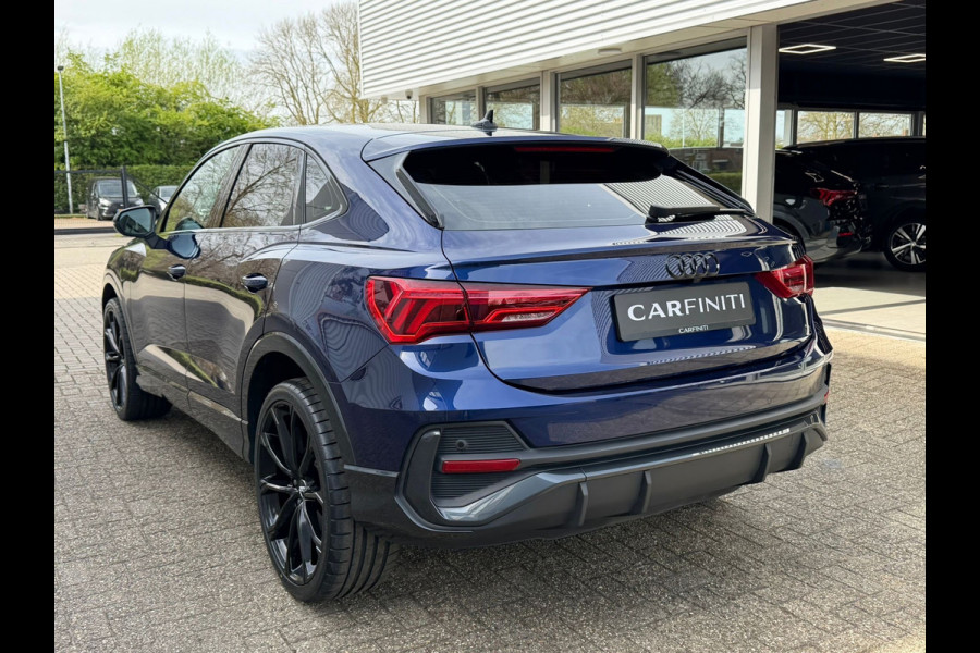 Audi Q3 Sportback 45 TFSI e Edition 245Pk |Navigatie | Camera | ACC | Climate | Leder | 21" Lichtmetaal | Led.