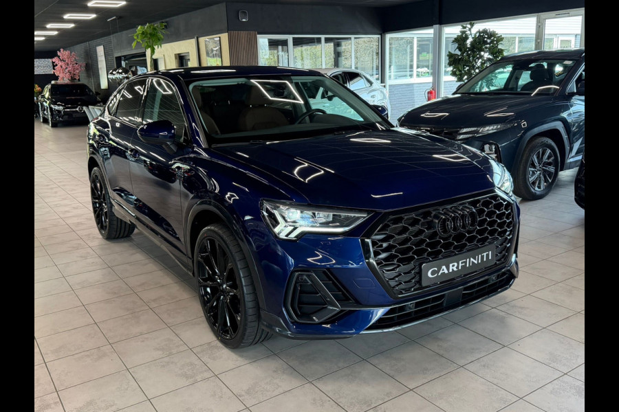 Audi Q3 Sportback 45 TFSI e Edition 245Pk |Navigatie | Camera | ACC | Climate | Leder | 21" Lichtmetaal | Led.